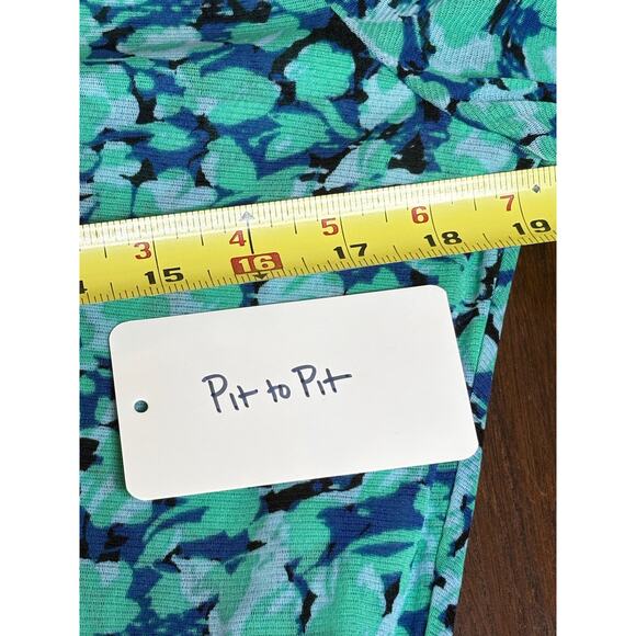 Diane Von Furstenberg NWT Briella Midi Dress Blossom Breeze Multi XL - Picture 8 of 9